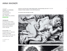 Tablet Screenshot of annawagner.com